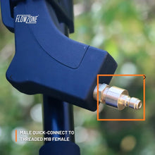Load image into Gallery viewer, FlowZone Threaded M18 to Quick-Connect Brass Connector Adapter Kit # FZAARH