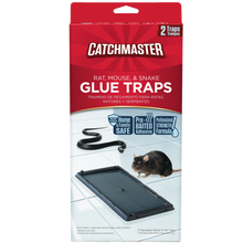 Load image into Gallery viewer, CatchMaster Rat, Mouse & Snake Glue Boards 2/pk