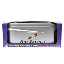Load image into Gallery viewer, CHS Rat Zapper Ultra Rodent Trap, perfect for larger rodents, Hands-free no touch, no view disposal reduces the yuck factor Safe and sanitary while always wise to use caution around kids and pets, there is no blood, mess, chemicals, or poisons
