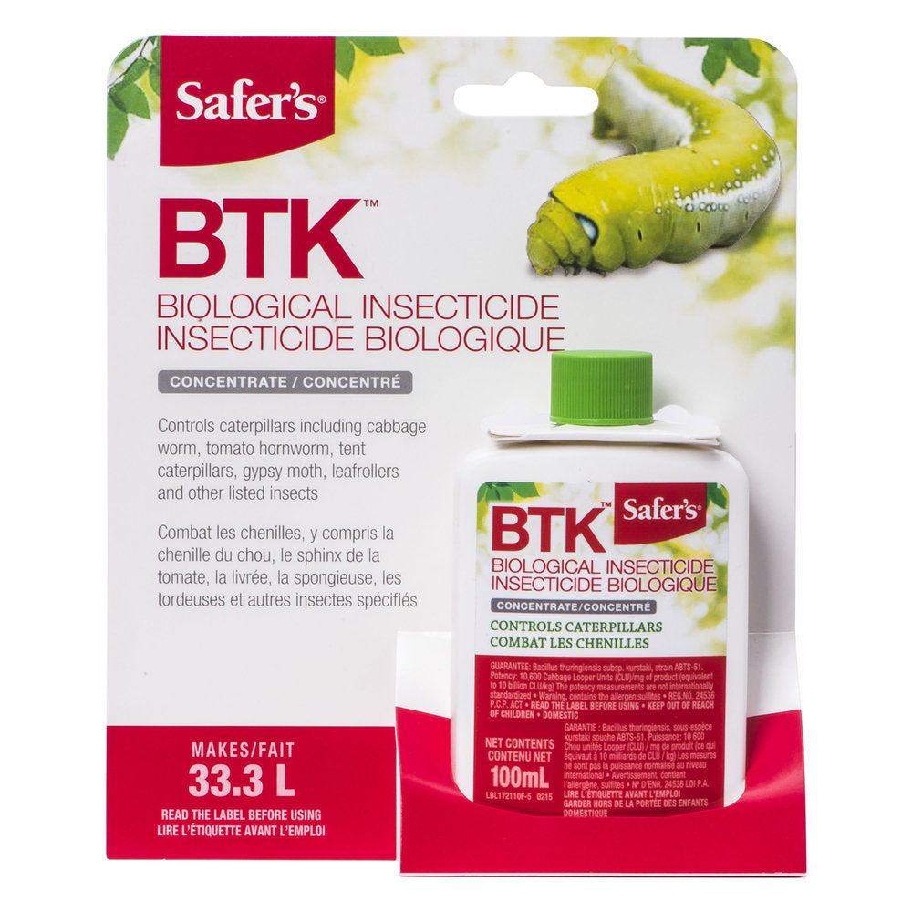 Safer's BTK™ Biological Insecticide Concentrate # 17-2110CAN