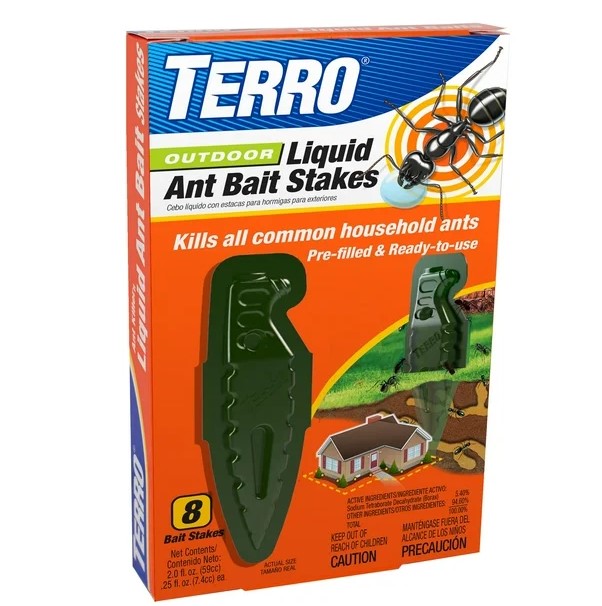 Terro Outdoor Ant Bait Stakes 8/pk