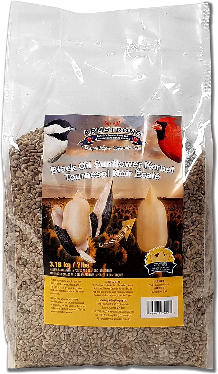 Armstrong Black Oil Sunflower Kernel - 3.18 kg