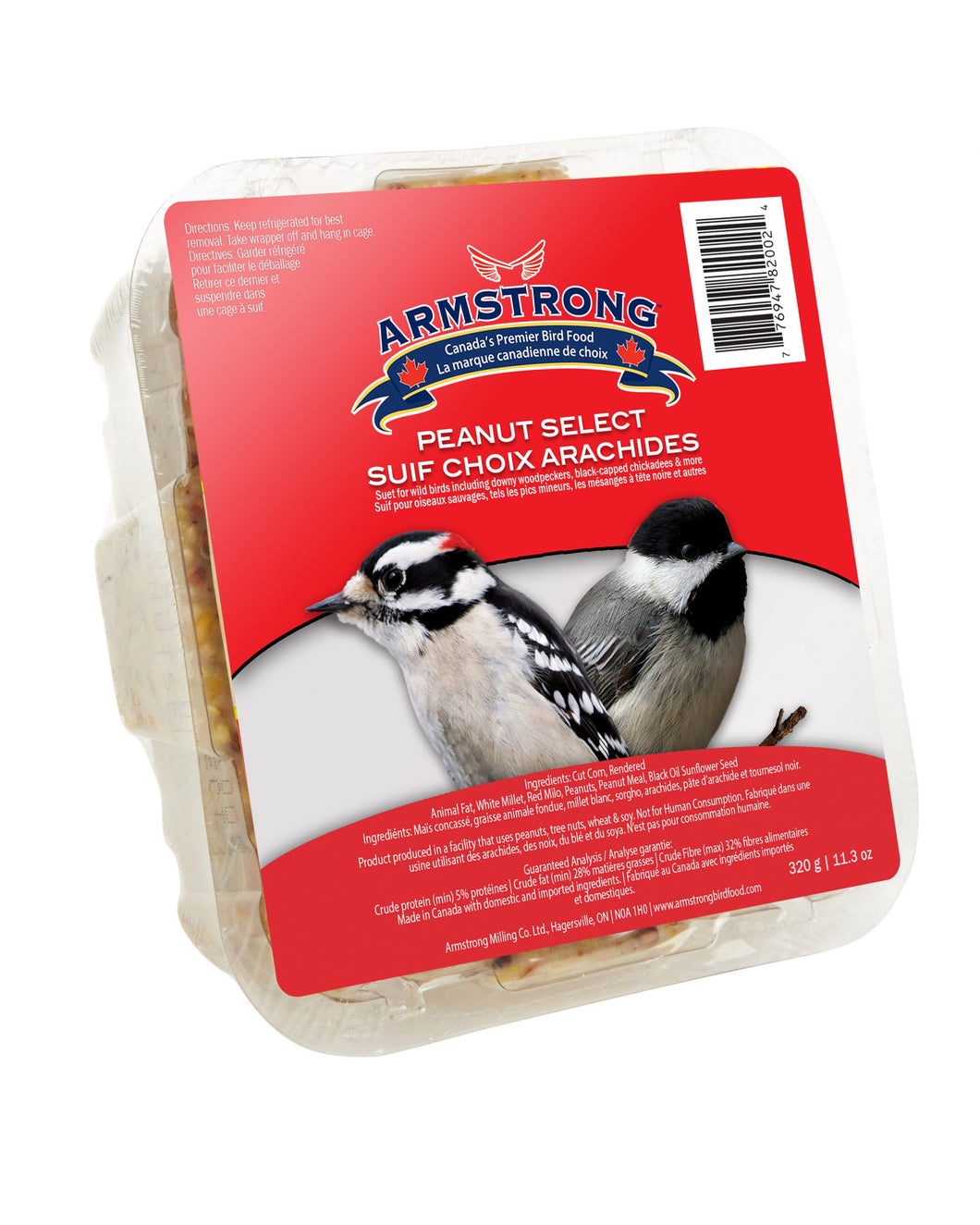 Armstrong Peanut Select Suet 320g