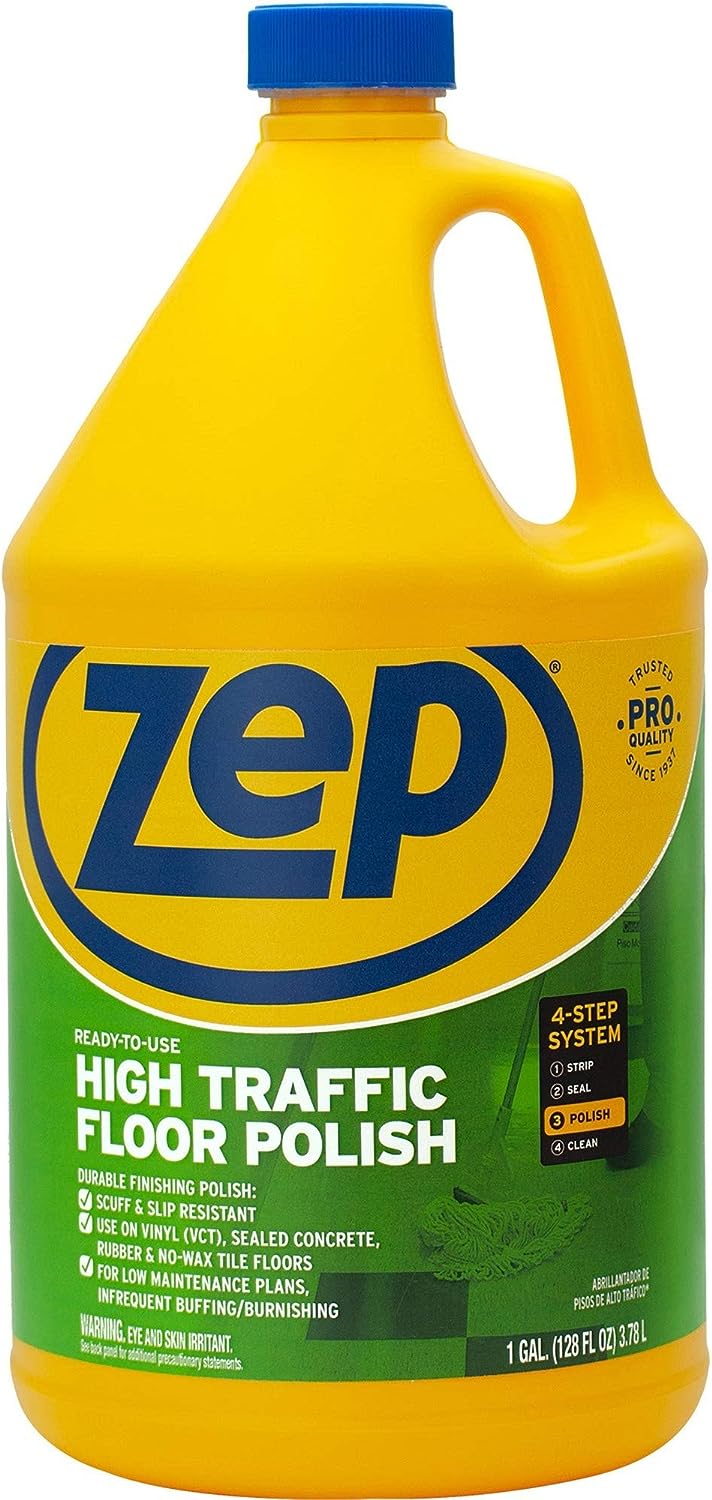 Zep High-Traffic Floor Polish (1 Gallon)