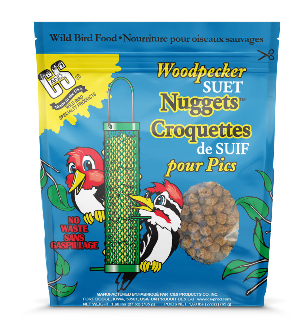 C&S Woodpecker Suet Nuggets 765g