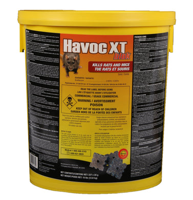 CHS Havoc XT Blok Kills Rats & Mice 4.5kg (Commercial) Brodifacoum…………………………………0.005%