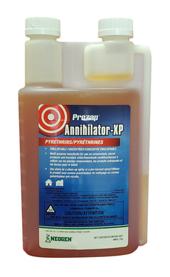 CHS Prozap Annihilator XP 32oz Pyrethrins Concentrate (Commercial) GUARANTEE: Pyrethrins ............... 6.00% *Piperonyl Butoxide ............... 60.00%