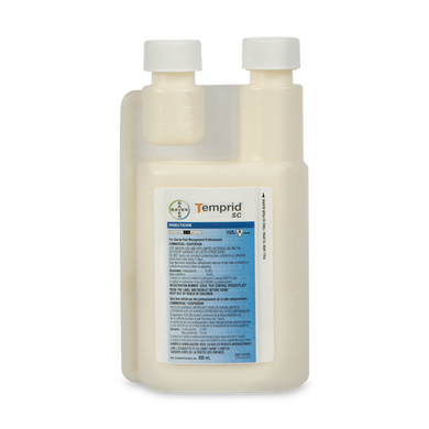 CHS Bayer Temprid SC 400ml Concentrate (Commercial) Kill Ants, Bed bugs (eggs, nymphs, adults), Blue bottle flies, Cluster flies, Cockroaches, Crickets, Earwigs, Flesh flies, House flies, Hornets, Mosquito adults, Stable flies, Spiders, Wasps and Yellowjackets on contact