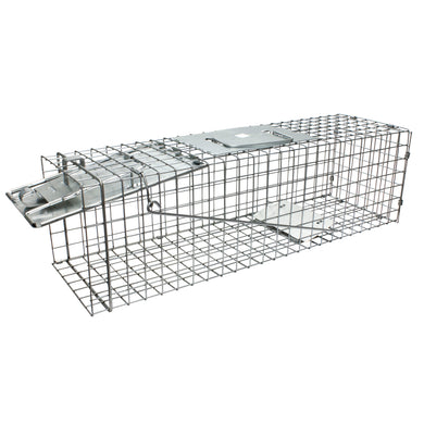  Animal Traps Outdoor Spring Trap Rodent Cage Trap for Live  Animals Cat Trap Foldable Steel Humane Catch&Release for  Rabbit,Groundhog,Squirrel,Raccoon,Mole,Gopher (8IN-2pcs) : Patio, Lawn &  Garden