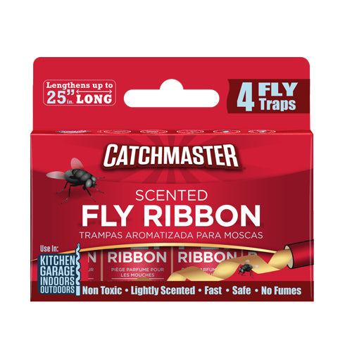 Catchmaster Scented Fly Ribbon 4pk - 9144M4