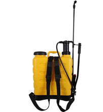 Load image into Gallery viewer, CHS 20 Litre yellow Portable Plastic backpack manual insecticide/pesticide sprayer with fiber glass lance wand
