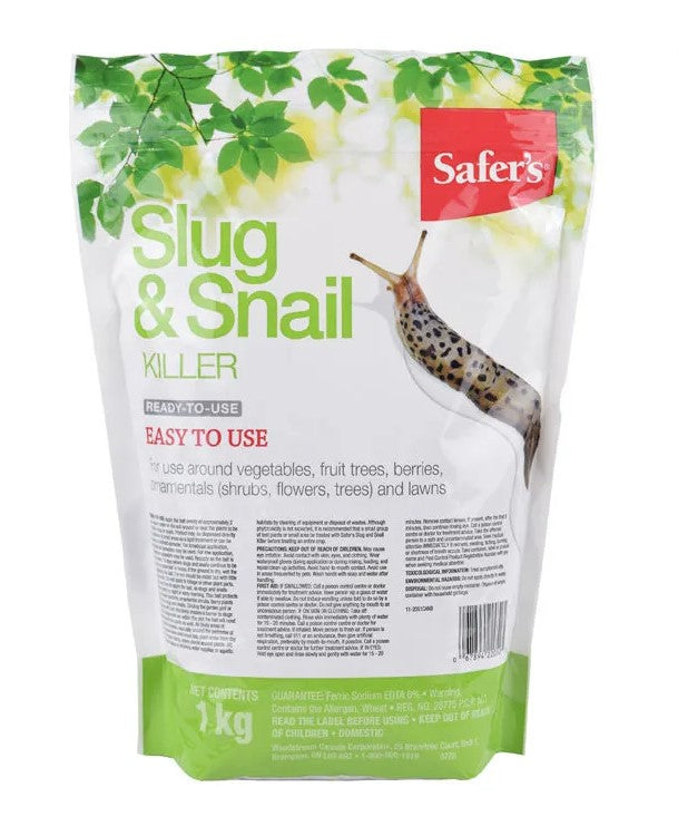 Safer's Slug & Snail 1kg 11-2051CANB