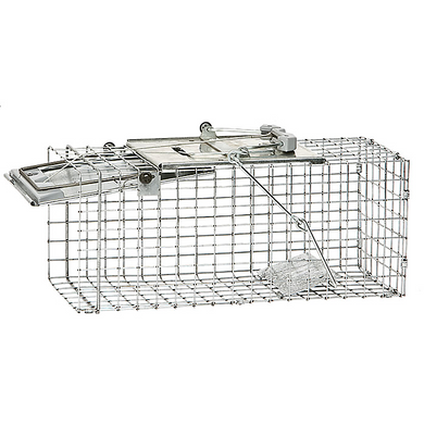 CHS Havahart Red Squirrel Trap Easy Set 1 Door (1083) best Used For: rabbits, skunks, squirrels, and weasels, set and release with one hand