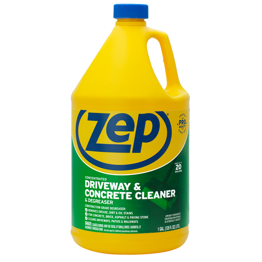 Zep Driveway, Masonry and Concrete Cleaner and Degreaser 128 Ounce