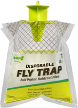Load image into Gallery viewer, CHS Rescue Disposable Fly Trap (Small) contains a fast-acting attractant, that only needs water to be activated 
