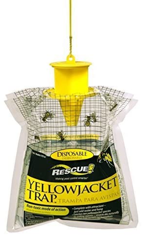 CHS Rescue Yellowjacket Disposable Trap (East), contains a special attractant for yellowjackets EAST OF THE ROCKY MOUNTAINS, add water to activate attractant