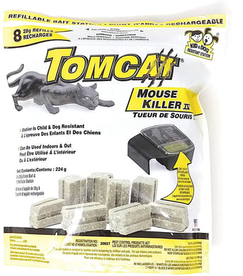 CHS Motomco Tomcat Mouse Killer IV Refillable Bait Station 