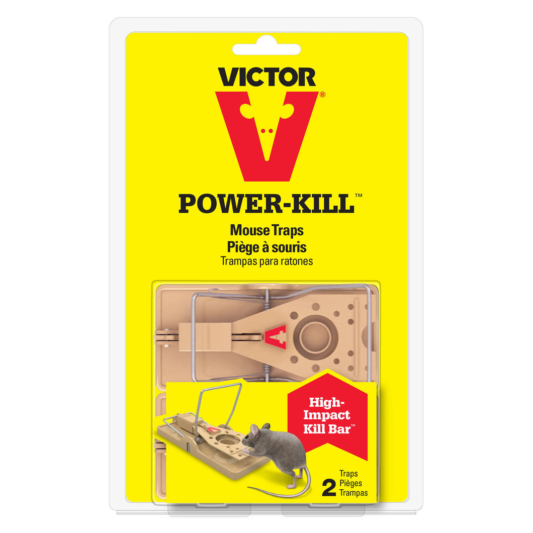 CHS Victor Power Kill Trap 2-Pack et and released with one simple “click” The trap was design with a large trough and hook, for easy baiting with any of their favorite foods Power Kill’s over-sized pedal is easily activated